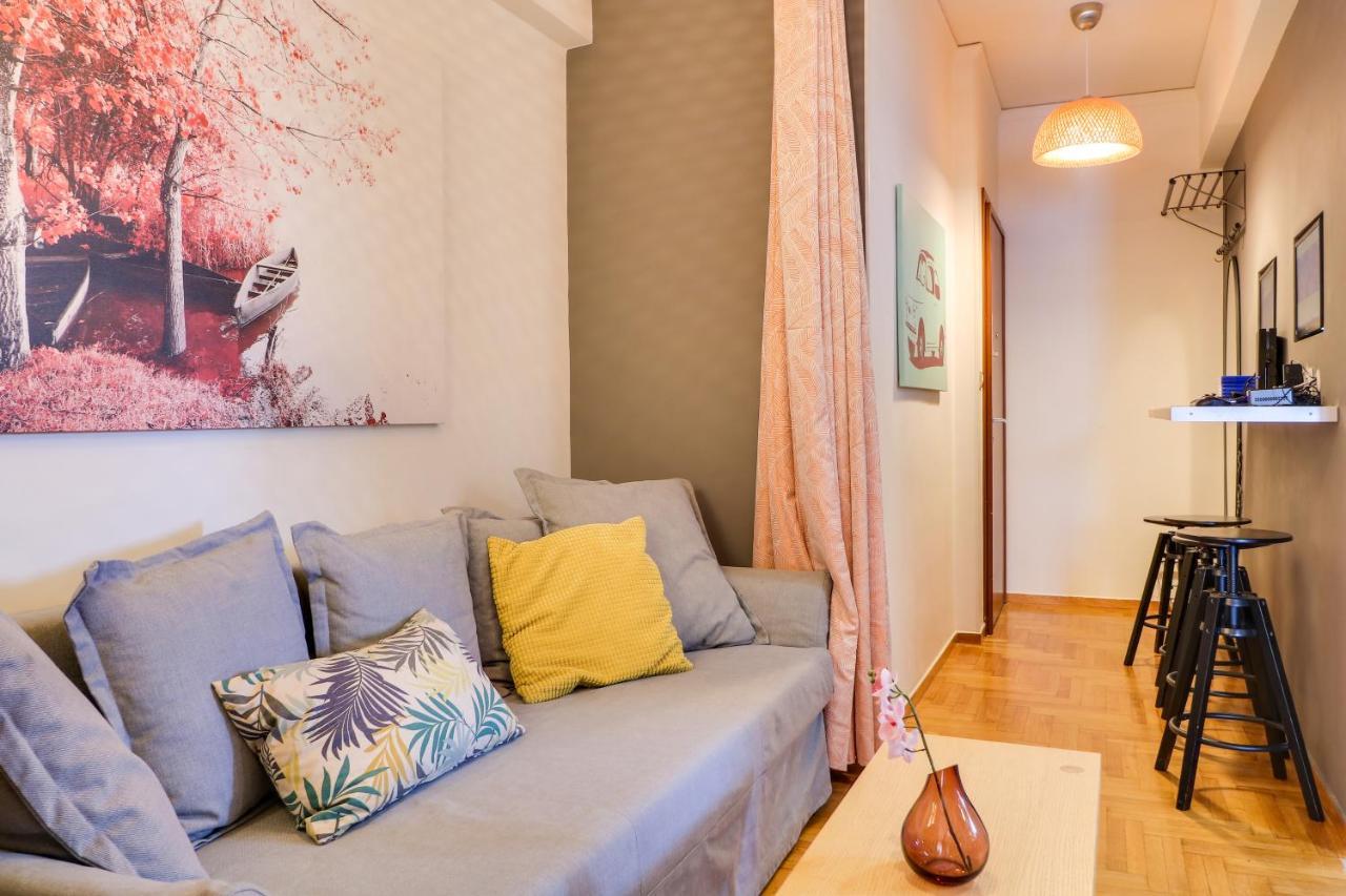 Spacious Central Flat☆3Min To Metro☆Ac|Netflix|Pc Athens Exterior photo